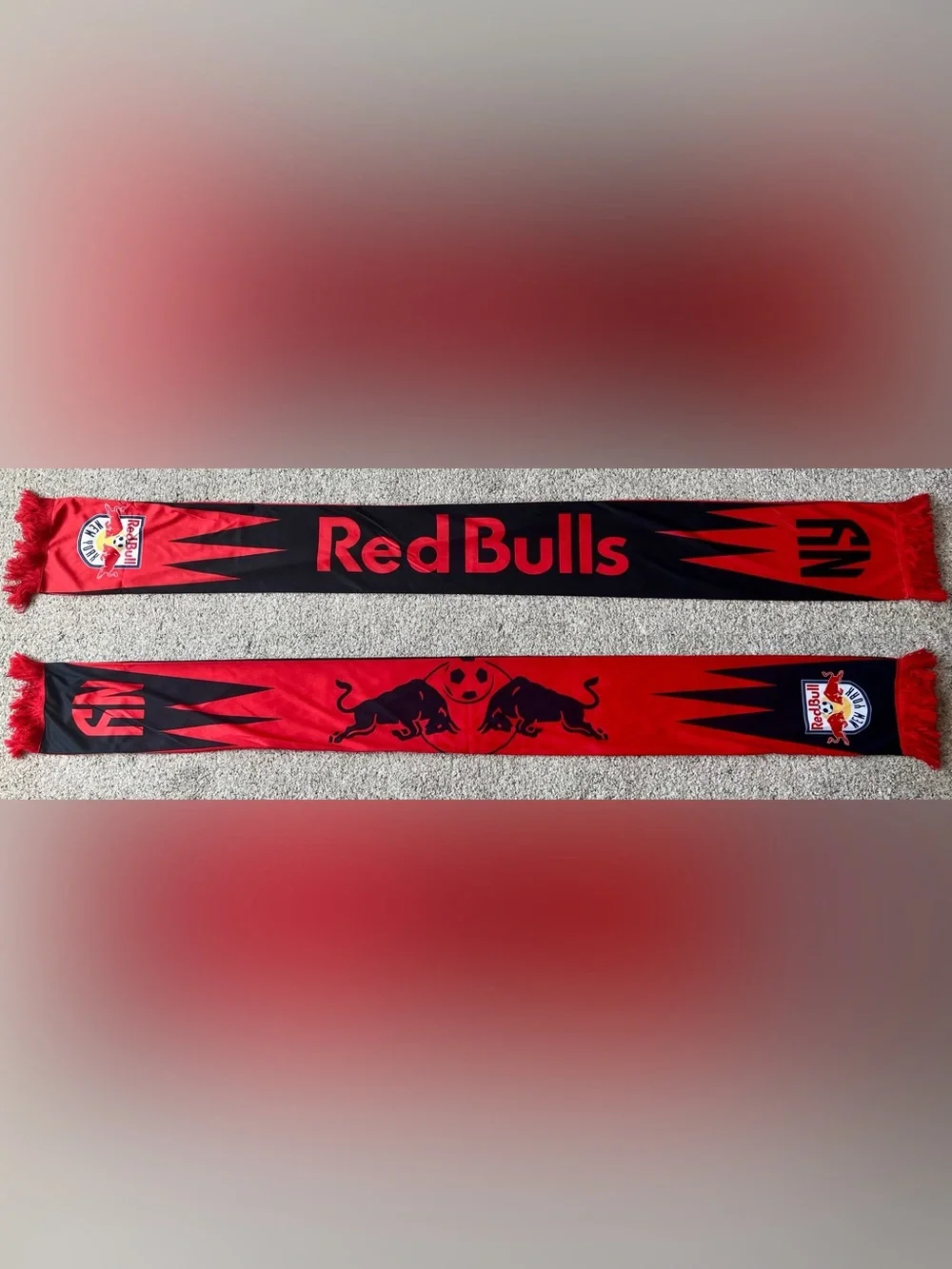 New York NY Red Bulls 2024 Season Ticket Holder Exclusive Soccer Scarf